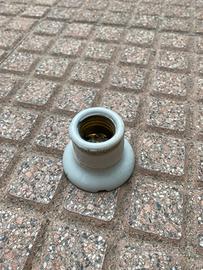 Interruttori e portalampade ceramica vintage