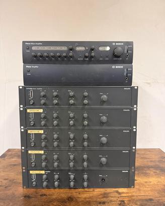 Amplificatori mixer filo diffusione bosch philips