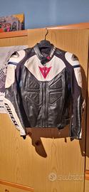 Giubbotto in pelle Dainese taglia 48