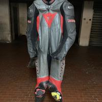 Dainese tuta in pelle intera