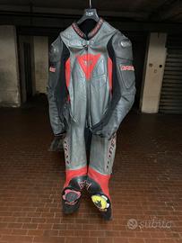 Dainese tuta in pelle intera