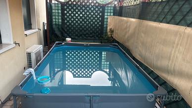 Piscina 300x200x75cm + Pompa + 2 filtri