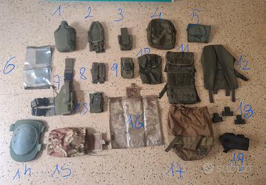 Lotto 19 Pezzi Tattico Militare