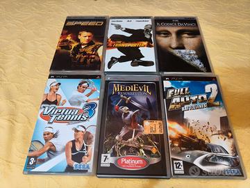 Lotto giochi + film PSP + Gioco Nintendo DS