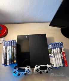 Playstation 4 + 2 controller originali + 12 giochi