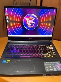 Msi pulse 15 RTX 4070 schermo 2K QHD COME NUOVO