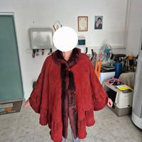 mantella di montone da donna