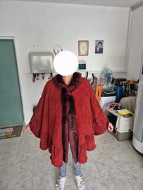 mantella di montone da donna