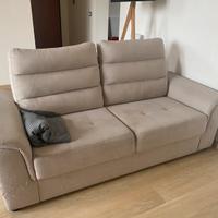 Divano 2 posti 185 x 85 in tessuto