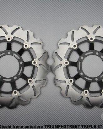 Dischi freno anteriore TRIUMPH STREET-TRIPLE 675 R