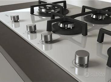 Piano cottura Electrolux in vetro bianco - nuovo