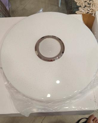 Plafoniera a LED cambia colore e bluetooth 
