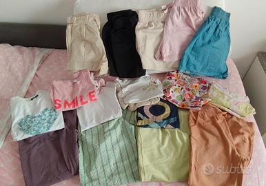 Set bambina 20 capi bambina  10-14 anni