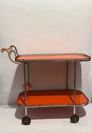 Carrello bar vintage anni 60/70 design mid-century