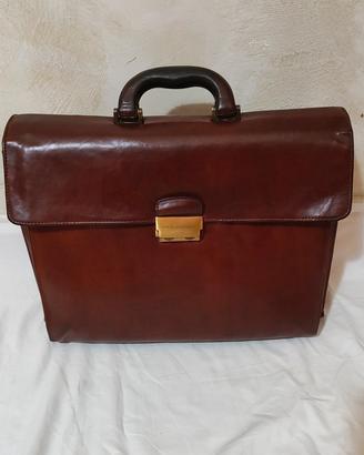 borsa da lavoro Piquadro marrone in pelle 