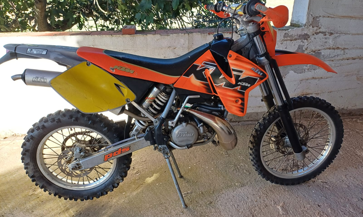 KTM 300 2t targato del 1998