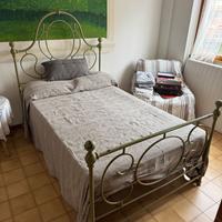 letto una piazza e mezza con testiera + materasso