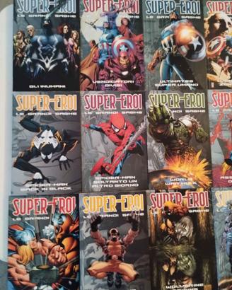 Le grandi saghe super eroi Marvel
