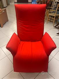 Poltrona in tessuto