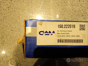 Serie completa nuova pastiglie freni trattore stra