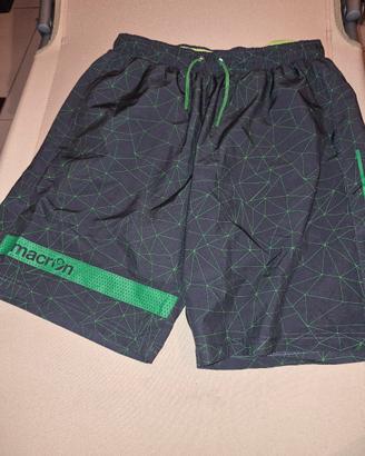 Pantaloncini Macron "Work Hard Play Harder" M