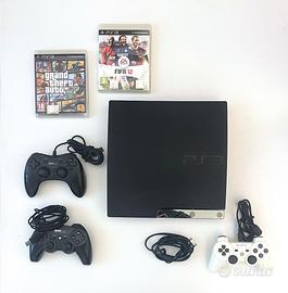 Sony Playstation 3 + 3 joypad + 2 Giochi
