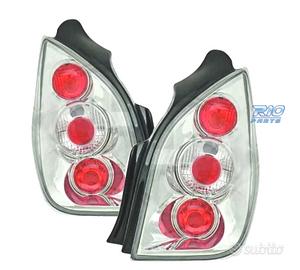 FANALI CITROEN C2 03-10 FONDO CROMATO