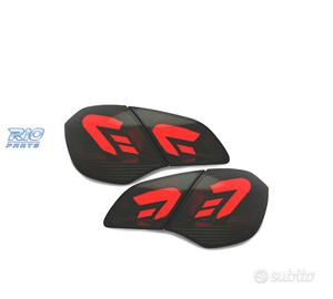 FANALI PER OPEL ASTRA J 09-15 FULL LED NERO AFFUMI