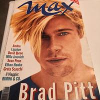 Rivista Max luglio 1997 Brad Pitt