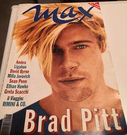 Rivista Max luglio 1997 Brad Pitt