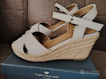 Sandali bianchi Tom Tailor