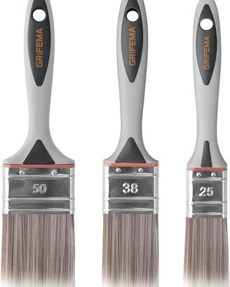  GRIFEMA GA4201-3 Pennelli Pittura 25/38/50 mm 3 P