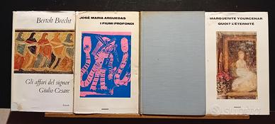 4 volumi ed. Einaudi collana Supercoralli