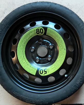 Ruotino di scorta 16" (80km/h) VW/Seat/Audi/Skoda