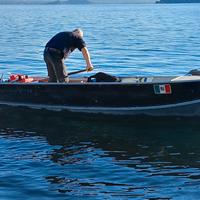 Barca canadian 4.70 scafo in alluminio