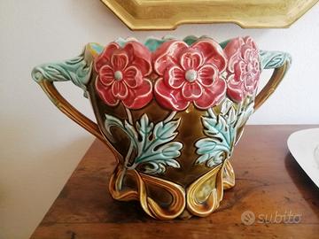 maiolica antica francese 1800 barbottina 