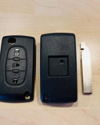 GUSCIO CHIAVE TELECOMANDO TRE TASTI E0536 citroen