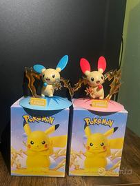 Pokémon Set Plusle & Minun figure  con scatola