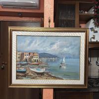 Cornici in legno in foglia d'oro e passepartout