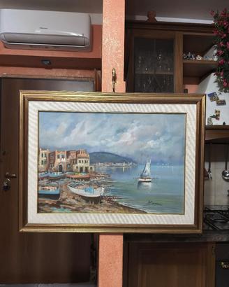 Cornici in legno in foglia d'oro e passepartout