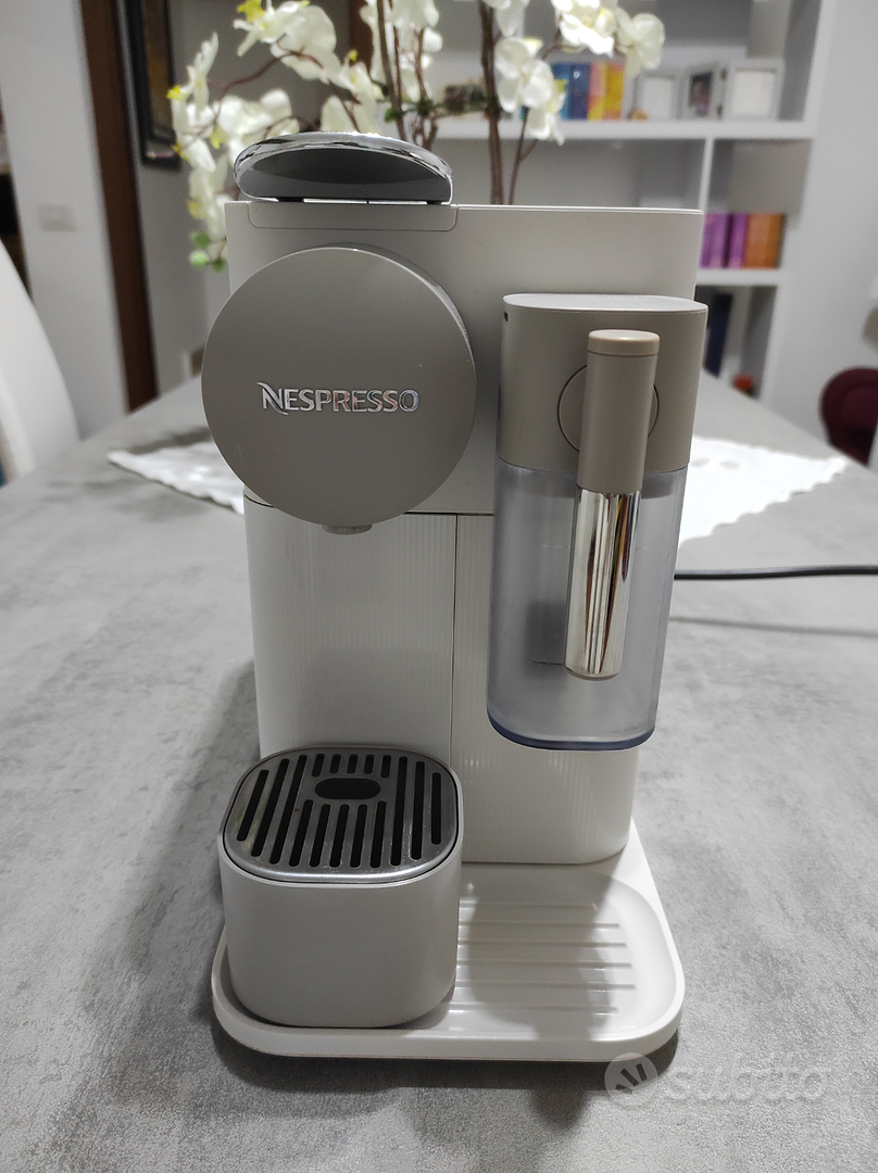 macch caffe nespresso lattissima one white aut. - Macchine Da