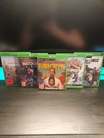 Lotto giochi Xbox - Far Cry 6, Legion, R6 ecc