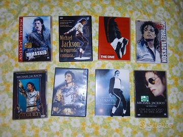 8 dvd MICHAEL JAKSON  in blocco  