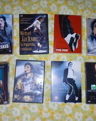 8 dvd MICHAEL JAKSON  in blocco  