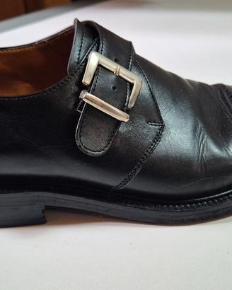 Scarpe Peter Ascot Uomo N. 43 in Pelle Nera