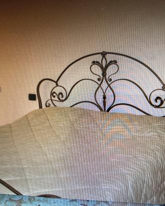 Letto in ferro battuto