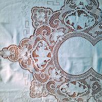 Tovaglia lino Burano con 12 tovaglioli