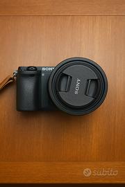 Macchina fotografica Sony Alpha 6000+ zeiss E-24 T