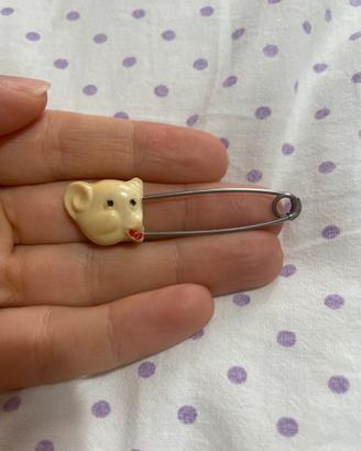 Spilla vintage per vestiti di bambini