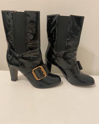 Dolce & Gabbana Stivaletto tg36 in vernice nera
